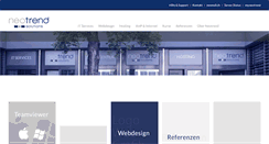 Desktop Screenshot of neotrend.ch