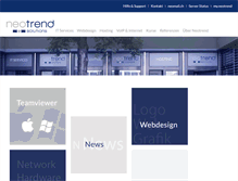 Tablet Screenshot of neotrend.ch
